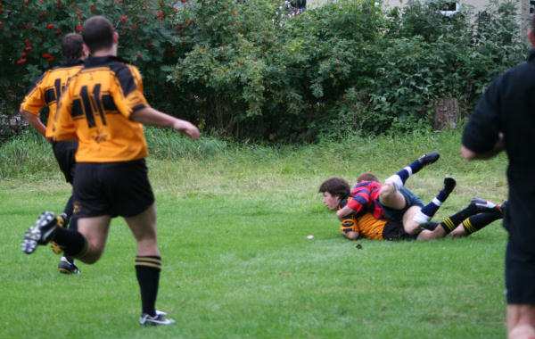 Winger Alex Halliday scores with his first touch of the ball
