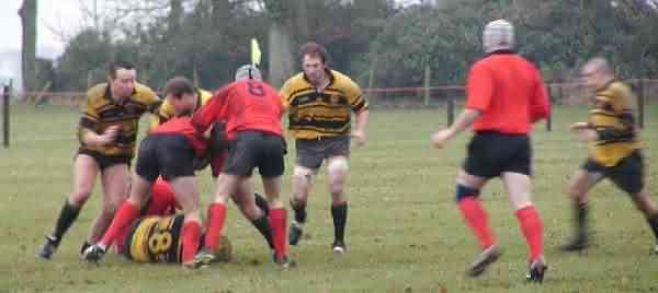 Graham Smith drives forward