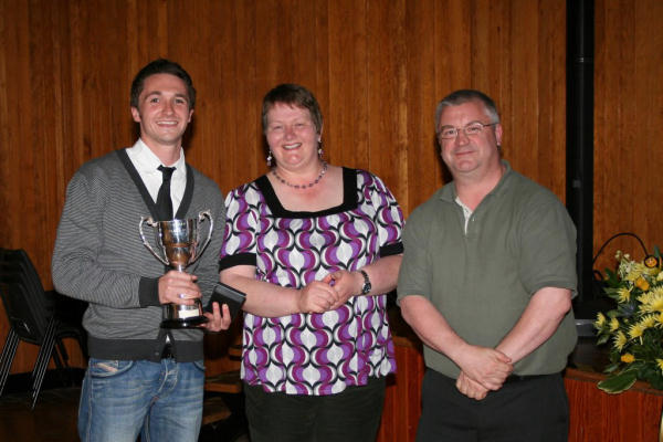 Annan RFC's Player of the Year Kevin Jones