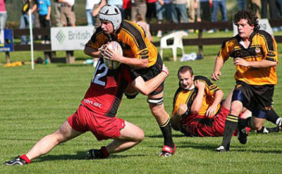 Graham Smith with Neil Moffat in support