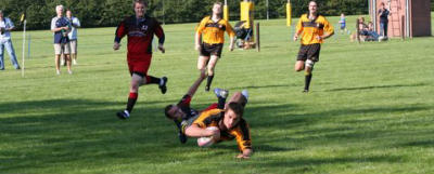 Alex Dunbar's 1st try