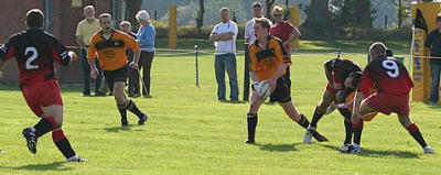 Andrew White about to offload