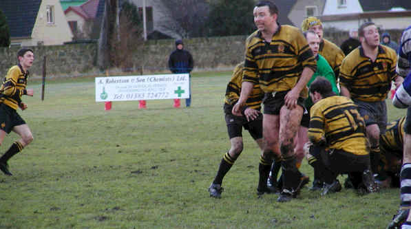 Rio looks for the backs.....where are they?