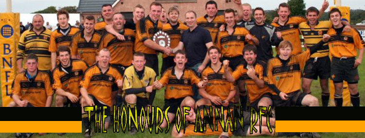 Honours of Annan RFC