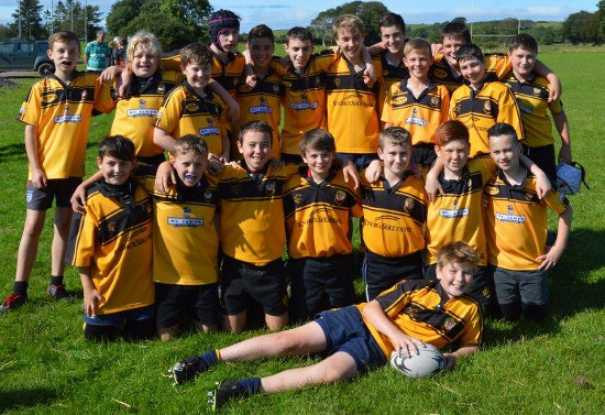 U14 XV at Stewartry