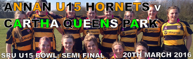 Annan U15 Hornets v Cartha Queens Park: Match Highlights