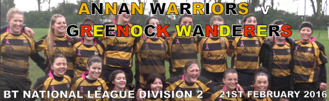 Annan Warriors  v Greenock Wanderers: Match Highlights