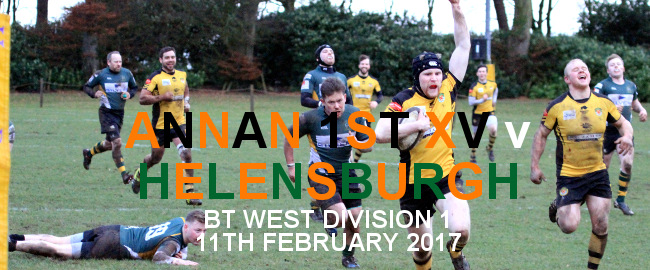 Annan 1st XV v Helensburgh: Match Highlights