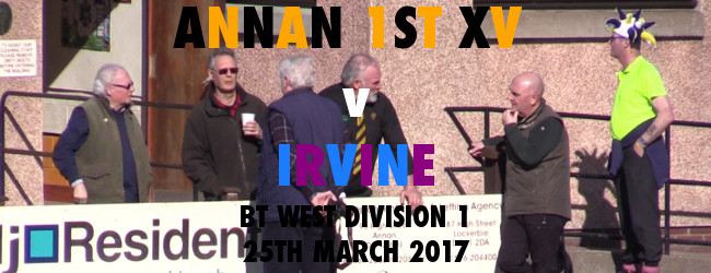 Annan 1st XV v Irvine: Match Highlights