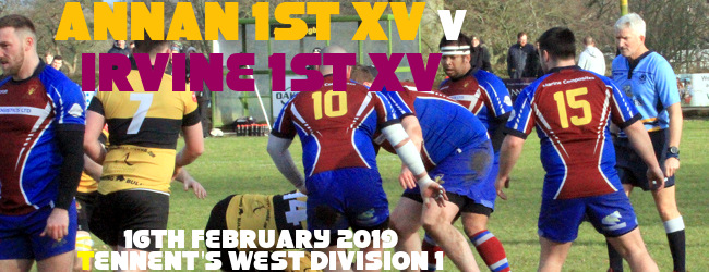 Annan 1st XV v Irvine