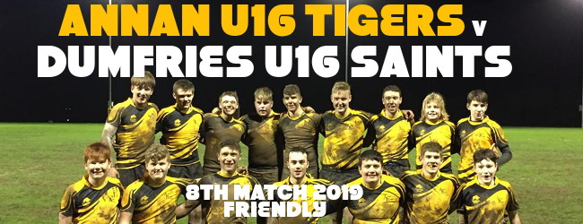 Annan U16 XV v Dumfries